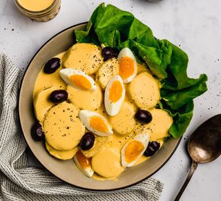 Papas a la huancaína (ración)