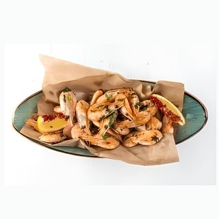 Креветки жаренные