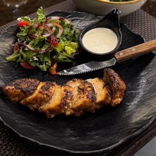 Стейк из куриного филе