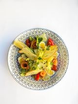 Салат Цезар з слабосоленим лососем (270г)