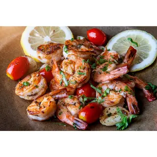 Grilled Jumbo Prawns (2Pcs)