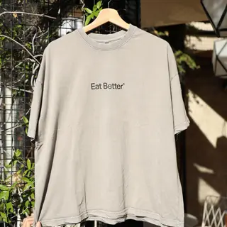 CAMISETA EAT BETTER - COLOR CRUDO