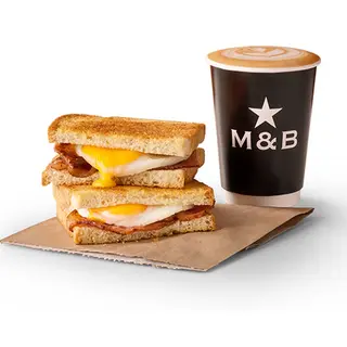 Toasted Bmacon & Egg