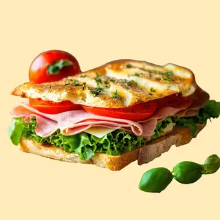 Focaccia farcita