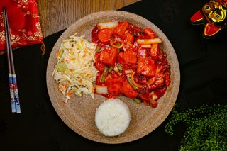 Tofu w Sosie Słodko-Kwaśnym