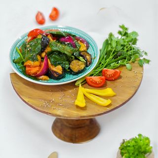 Теплый салат