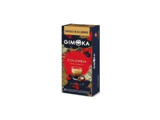 Кафе капсули GIMOKA COLOMBIA ALU, съвместими със система Nespresso (10 бр)