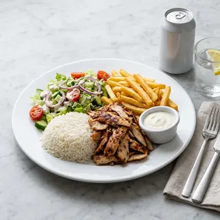 Menú Plato Kebab Normal