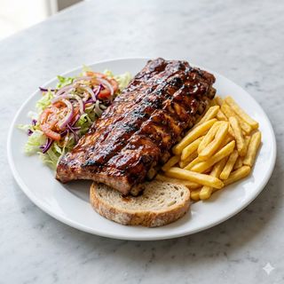 Costilla De Cerdo BBQ (XL)