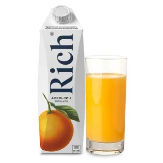 Сок "Rich" апельсиновый (1 л.)