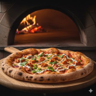 Pizza Pollo tikka (30 cm.)