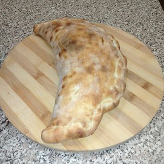 Calzone integrale con verdure grigliate