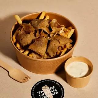 PLATO Kebaba de Ternera con patatas