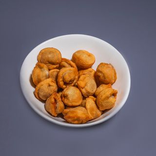 Жареные пельмени