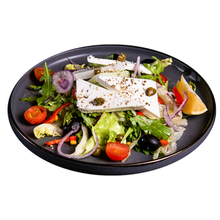 Salata cu branza Halloumi 