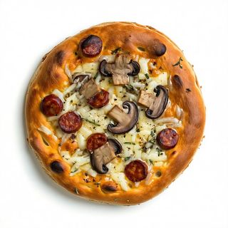 Pizza bianca tutto porcini