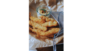 Chrupiące krewetki 180g