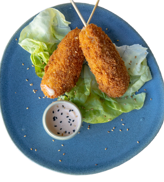 Brochette Poulet Fromage - 2 Pièces