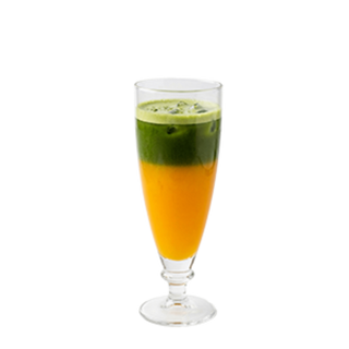 Lemoniada marakuja z matchą