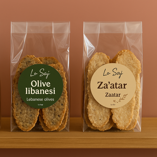 Zaatar crackers - vegan