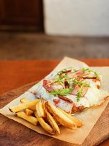 Milanesa andina ternera