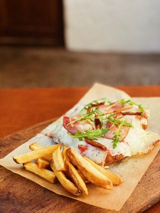 Milanesa andina ternera