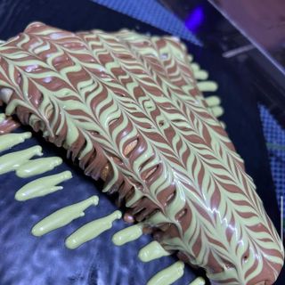 Crepes konafa pistache