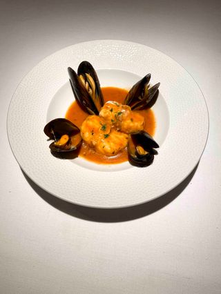 Rape En Salsita De Pescadores