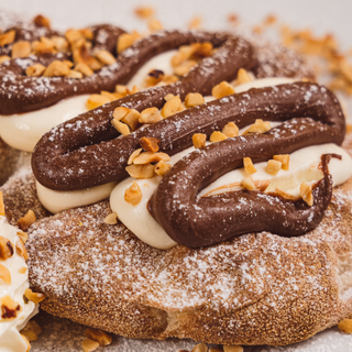 Focaccina Nutella e mascarpone 25 cm