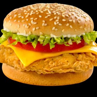 Menú chiken burger infantil