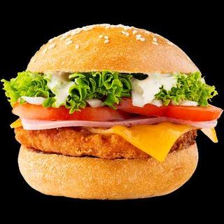 HAMBURGUESA POLLO REBOZADA SÚPER