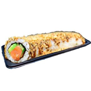 Salmón Roll Crispy (8 Pzs.)