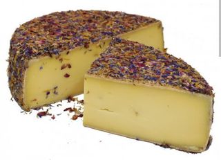 Queso con flores ( 400g) 
