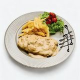 Punjeni pileći file sa šampinjonima 300gr