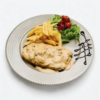 Punjeni pileći file sa šampinjonima 300gr