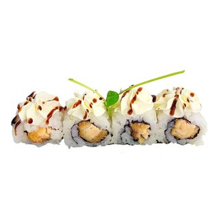 204. Salmone fritto roll 4 pezzi