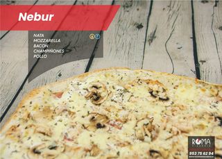 Pizza Nebur Familiar (45 Cm.)