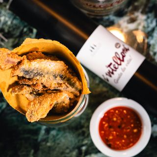 Alici super croccanti con salsa piccante