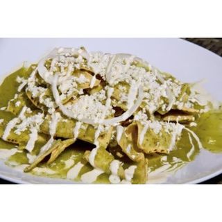 Chilaquines verdes