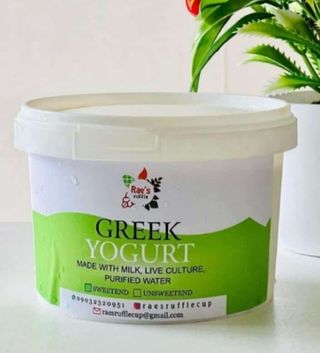 500ml unsweetened low fat greek yogurt 