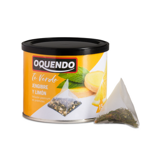 Te Verde Jengibre Y Limon, 15 Bolsas