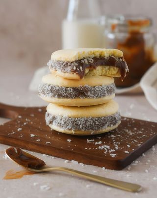 Alfajor sin gluten de Maizena La Boluda de los Alfajores