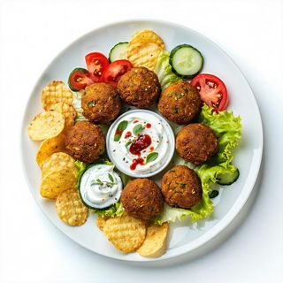 Mix box falafel verdure medio
