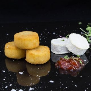 Medallon queso camembert empanado (5 unidades)