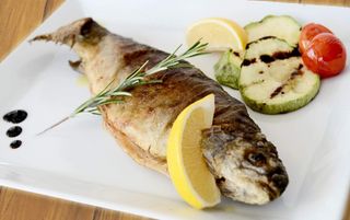 Пъстърва на скара