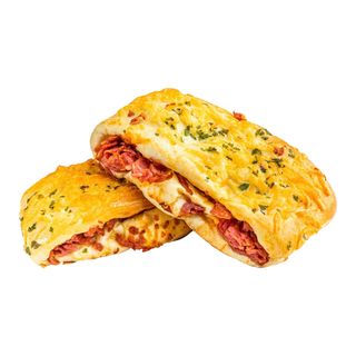 Stromboli Con Jamón Y Mozzarella