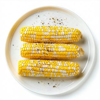 Maíz con sal y pimienta
