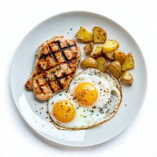 Plato de pollo 