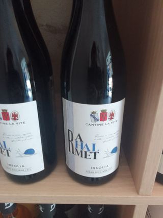 Vino Bianco Insolia Cantine La Vite