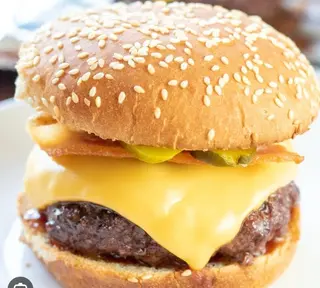 Hamburguesa con queso